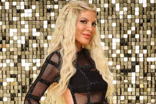 Tori Spelling on Dancing with the Stars 33